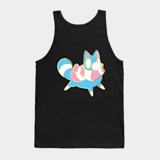 Trans Blue Vix Tank Top